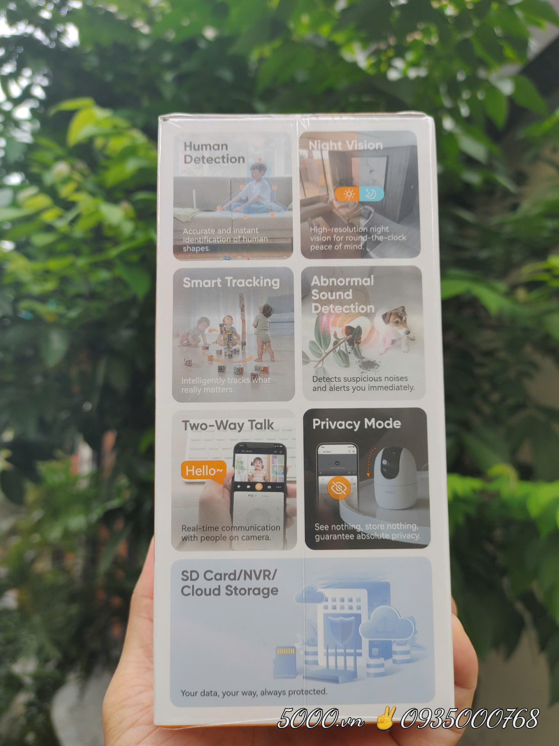 (Kèm thẻ chỉ 399k) Camera Wi-Fi IMOU A32 3MP 2K - Độ phân giải 2304 × 1296 | Đàm thoại | Quay quét | Hồng Ngoại ban đêm | Sóng 2.4Ghz