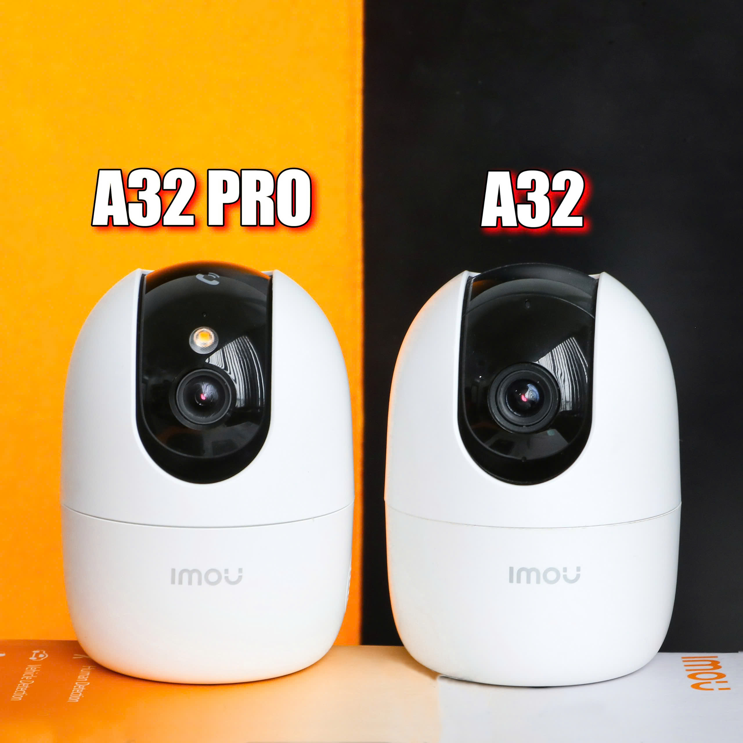 *IMOU A32 3MP PRO MAX (Chuẩn 2K | Ban đêm có màu | LAN 1GB | Wifi 6 | 5Ghz | Full Color | Có AOR | Nén H.265 | Nhận thẻ 512GB | Góc siêu rộng hơn | Loa siêu to hơn | Nhận diện Human tốt hơn)