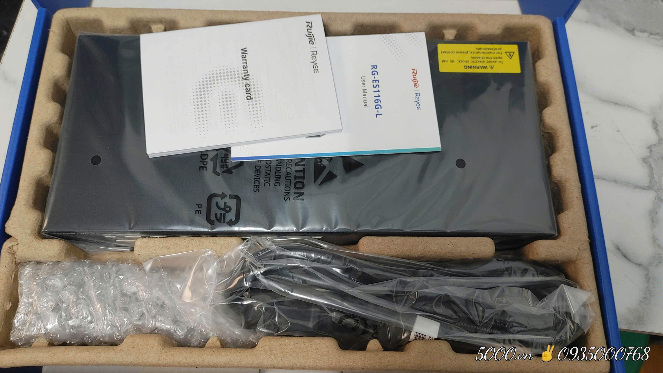 Unmanaged switch 16 cổng RUIJIE REEYE RG-ES116G-L