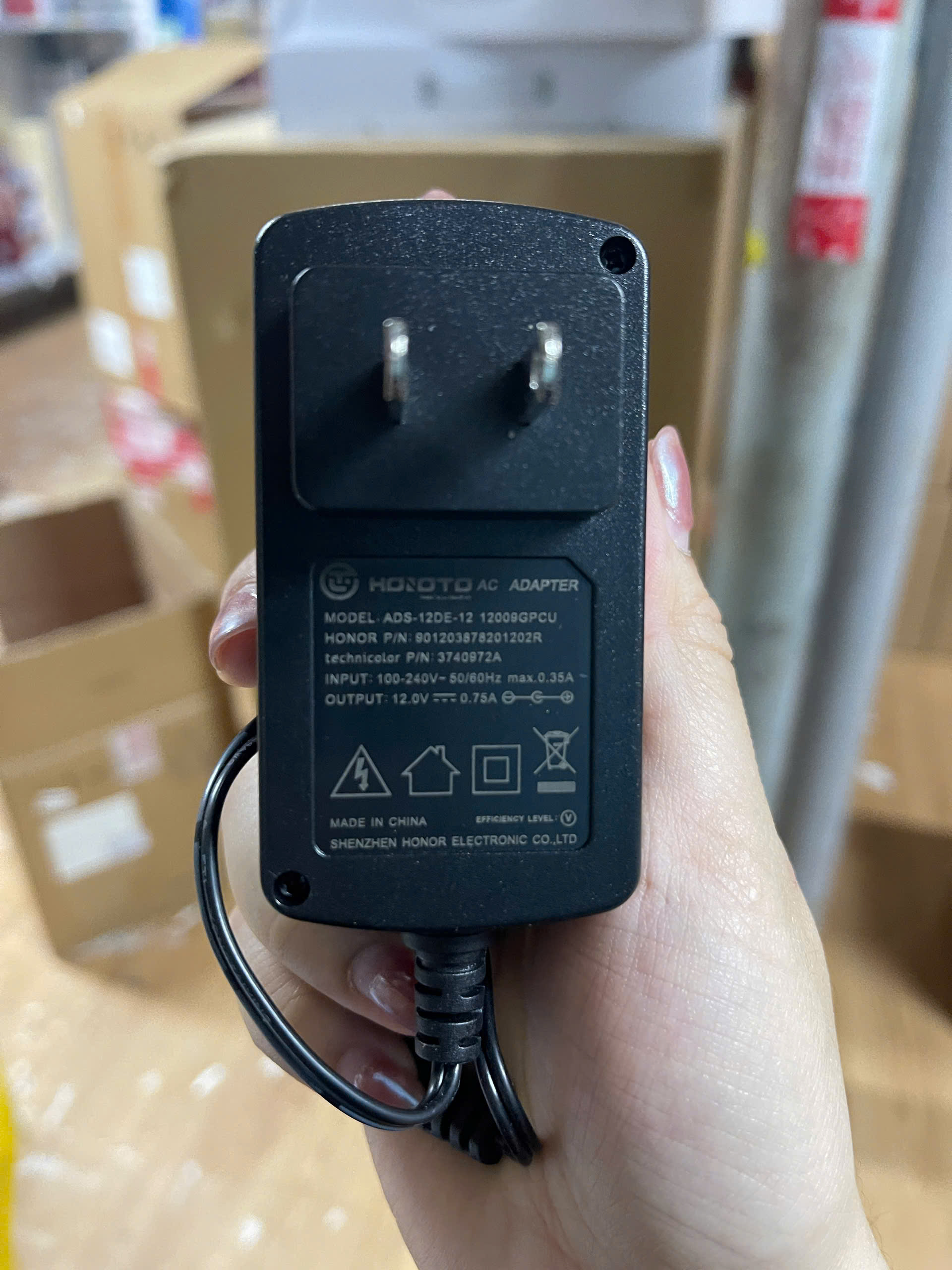 Nguồn chữ nhật 12V (Bảo hành 3 tháng | 24 Tặng | Thùng 200c)