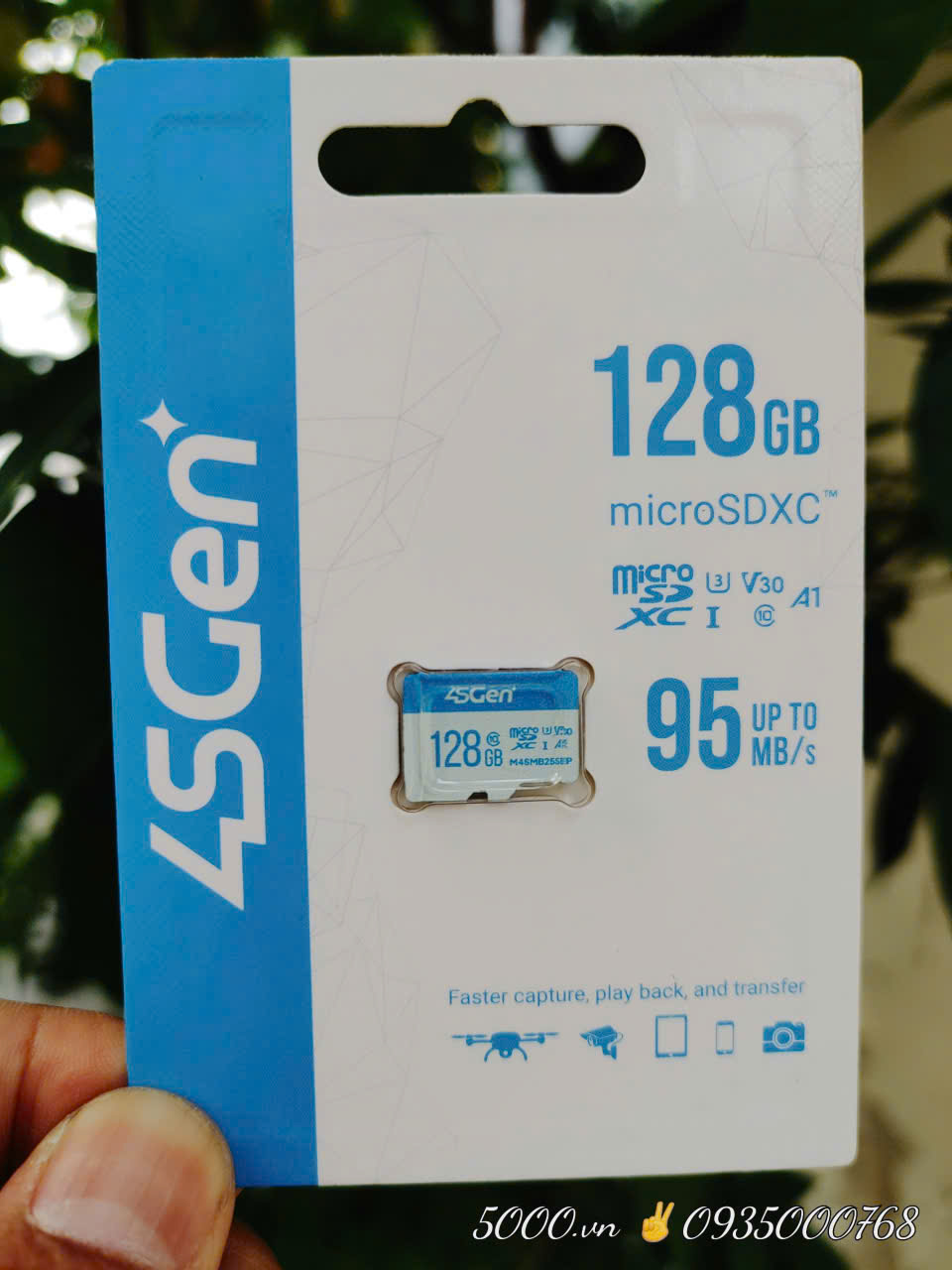4SGEN 128GB Xanh - Thẻ nhớ Chính Hãng ✌ DSS Miền Bắc | 7 năm | 95MB/s