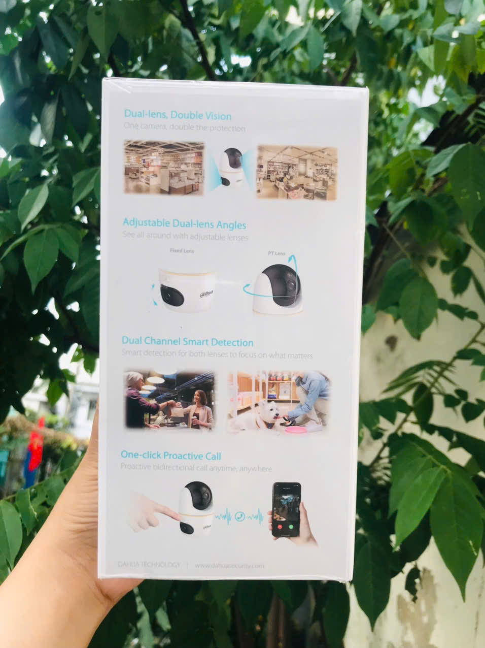 Camera Wifi Dahua H5D-5F (5MP+5MP)