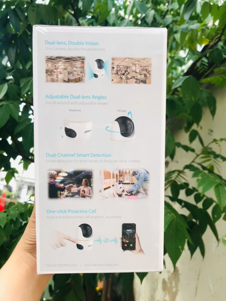 Camera Wifi Dahua H3D-3F (3MP +3MP)