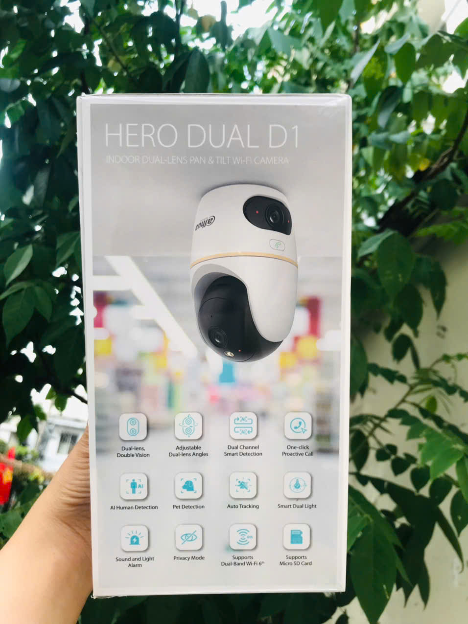 Camera Wifi Dahua H3D-3F (3MP +3MP)