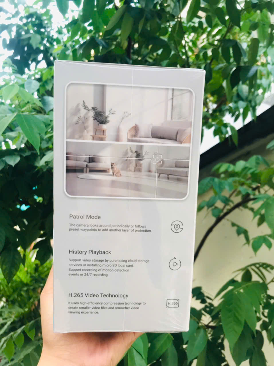 EZVIZ H7C Dual 8MP Camera Wi-Fi 2 mắt 2 khung 4MP + 4MP (Chân đế thiết kế thông minh)