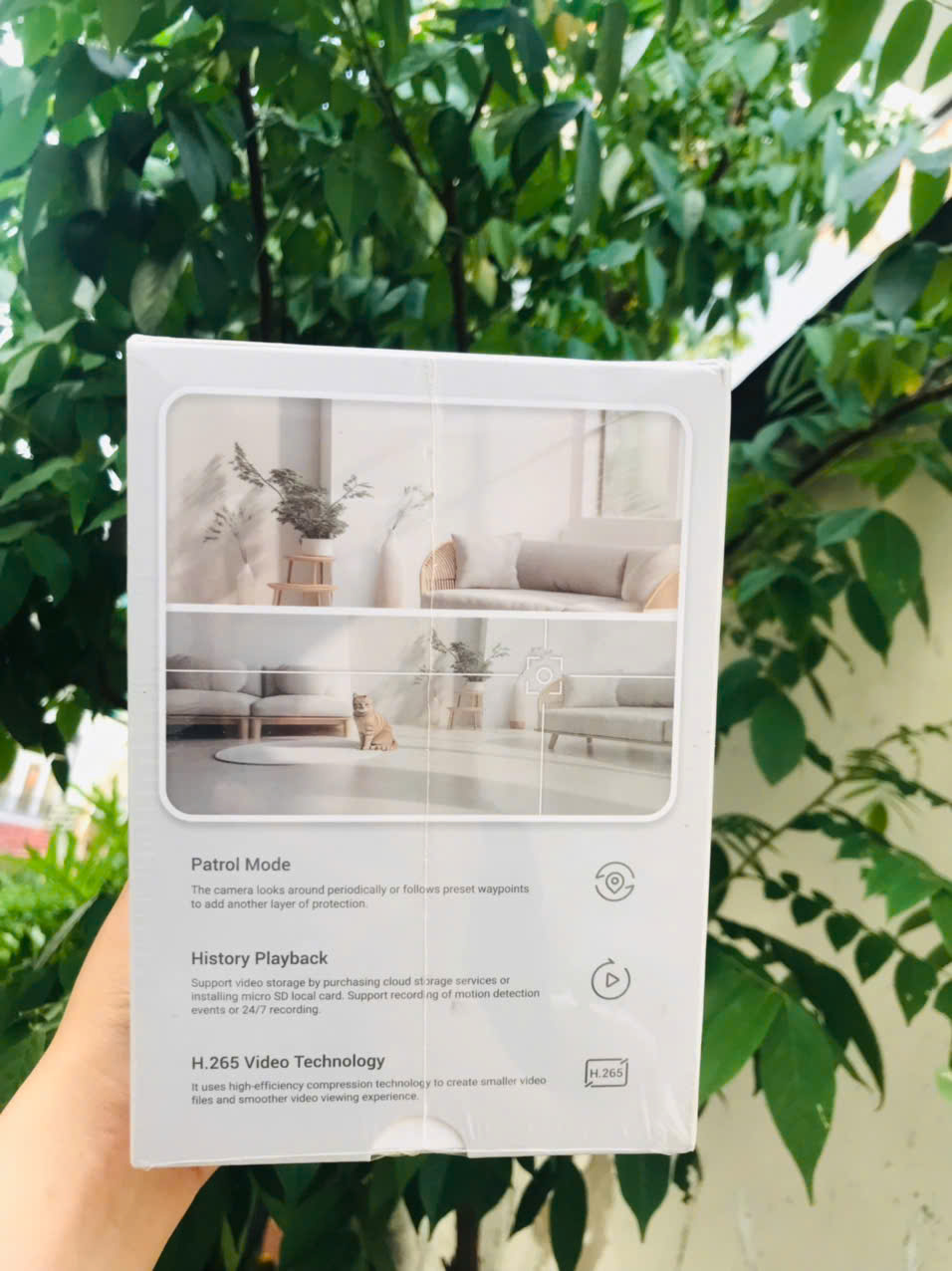 EZVIZ C7-8MP (4MP + 4MP) -  Camera Wi-Fi "Vẫy tay gọi điện", Wifi 5.0Ghz, Silent về đêm (Màu đen ngụy trang + Hồng Ngoại thay vì LED)