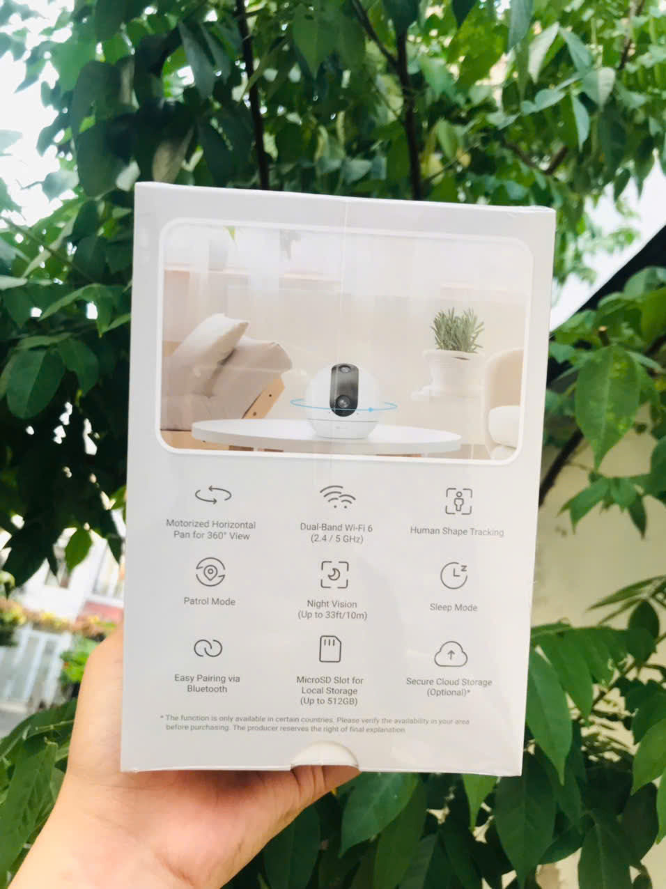 EZVIZ C60P Dual 8MP - Camera trên: 2K (2048 × 1296) | Camera phía dưới: 2K (2048 × 1296)