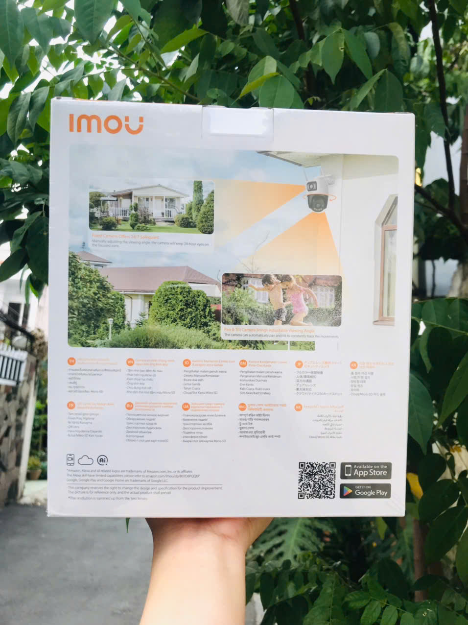 IMOU S7XeP Pro 10MP (Camera Wi-Fi Cruiser Dual 2 | Outdoor | FullColor | Có đèn báo động xanh đỏ giống Công An | Dual Lens 5MP+5MP)