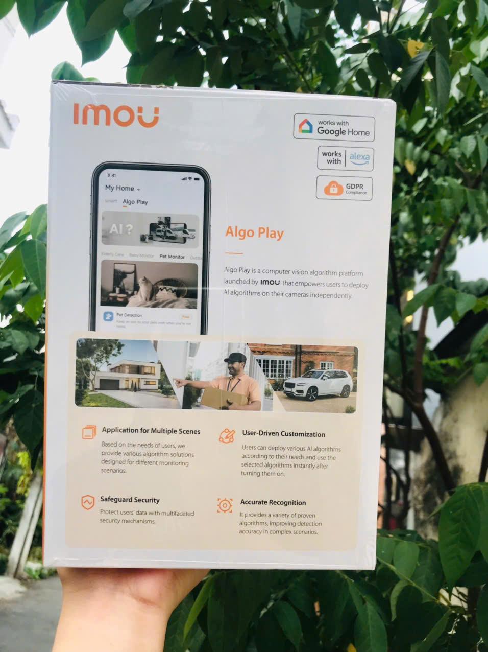 IMOU S7XeP Pro 10MP (Camera Wi-Fi Cruiser Dual 2 | Outdoor | FullColor | Có đèn báo động xanh đỏ giống Công An | Dual Lens 5MP+5MP)