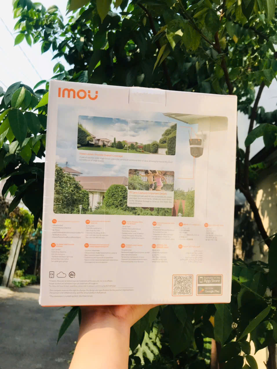 (2 Khe Thẻ) IMOU S7UP 11MP (Camera Wi-Fi 3 mắt 3MP + 3MP + 5MP | Tổng lưu trữ lên tới 1TB)