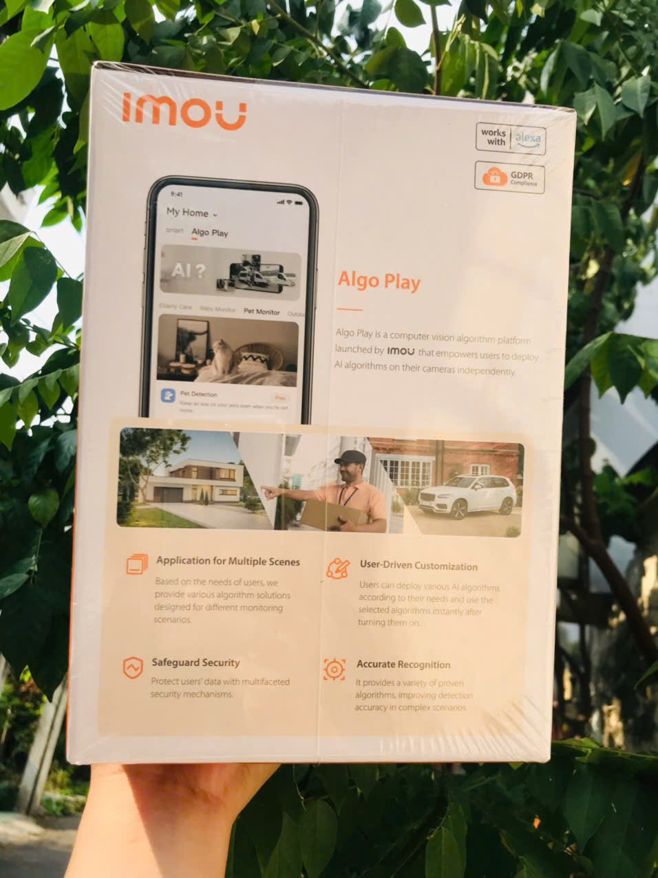 (2 Khe Thẻ) IMOU S7UP 11MP (Camera Wi-Fi 3 mắt 3MP + 3MP + 5MP | Tổng lưu trữ lên tới 1TB)