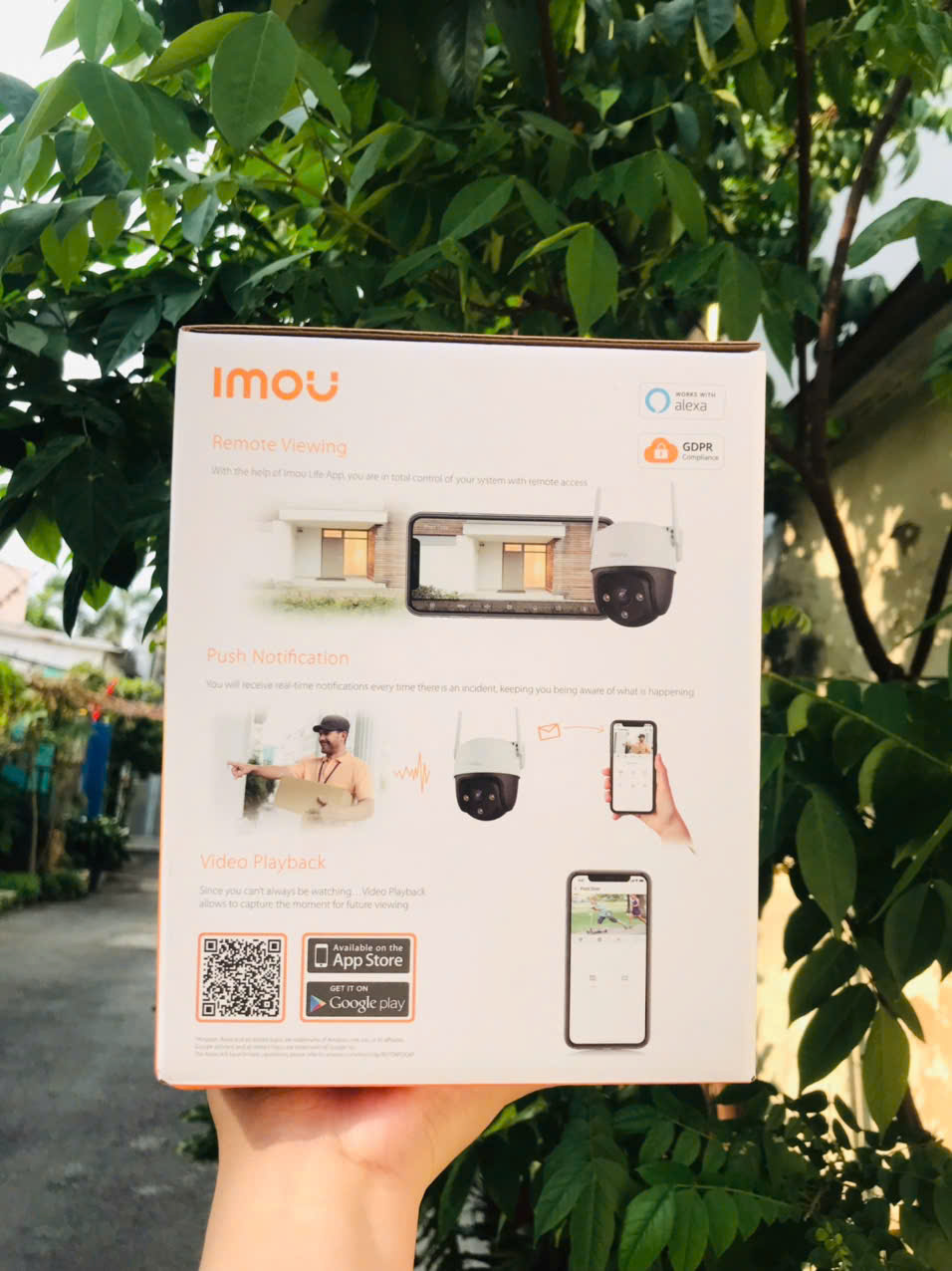 IMOU S51FEP 3K 5MP (Camera Wi-Fi Cruiser SE+ | Có màu | Đàm Thoại | Phong cách PTZ | Thùng 8c)