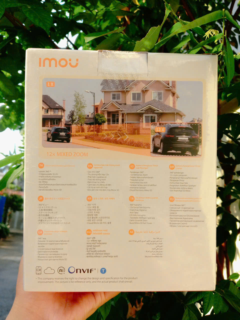 IMOU S7DP 5MP zoom 12X - Camera Wi-Fi Cruiser Z | Zoom xa cận cảnh