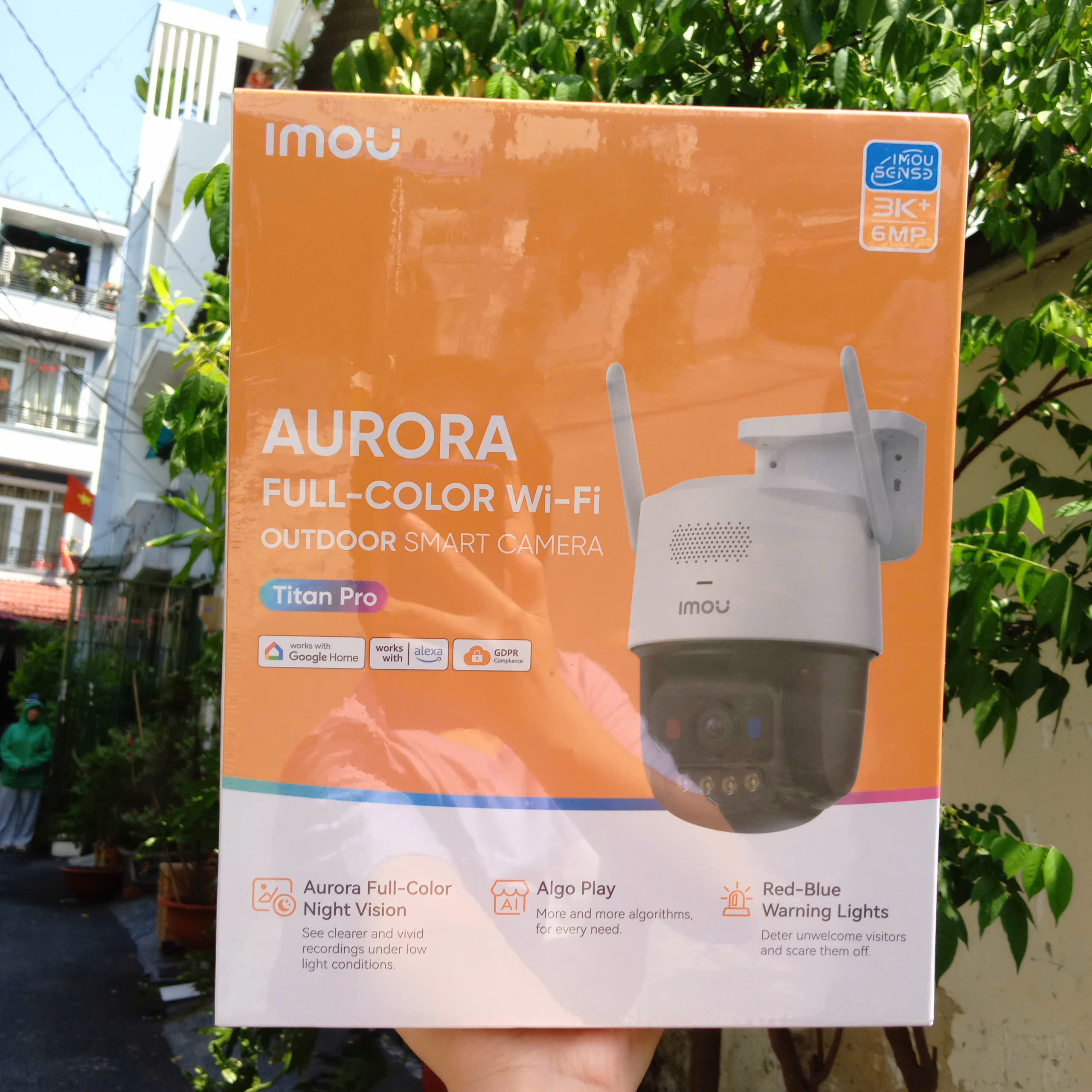 IMOU TITAN U7LP 6MP, TITAN PRO 3K Plus - Camera Wi-Fi xem Đêm như Ngày mà Không cần bật LED