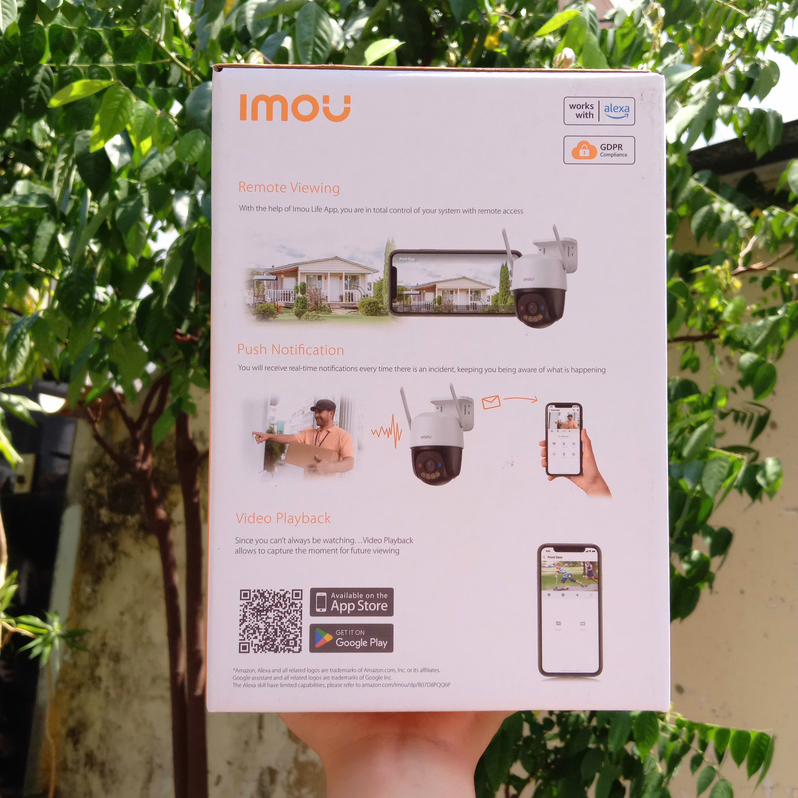 (Hiếm) 4G camera IMOU K7FP-5HOTE-4G (5MP | Outdoor | FullColor | Sóng sim 4G mọi nhà mạng Việt Nam)