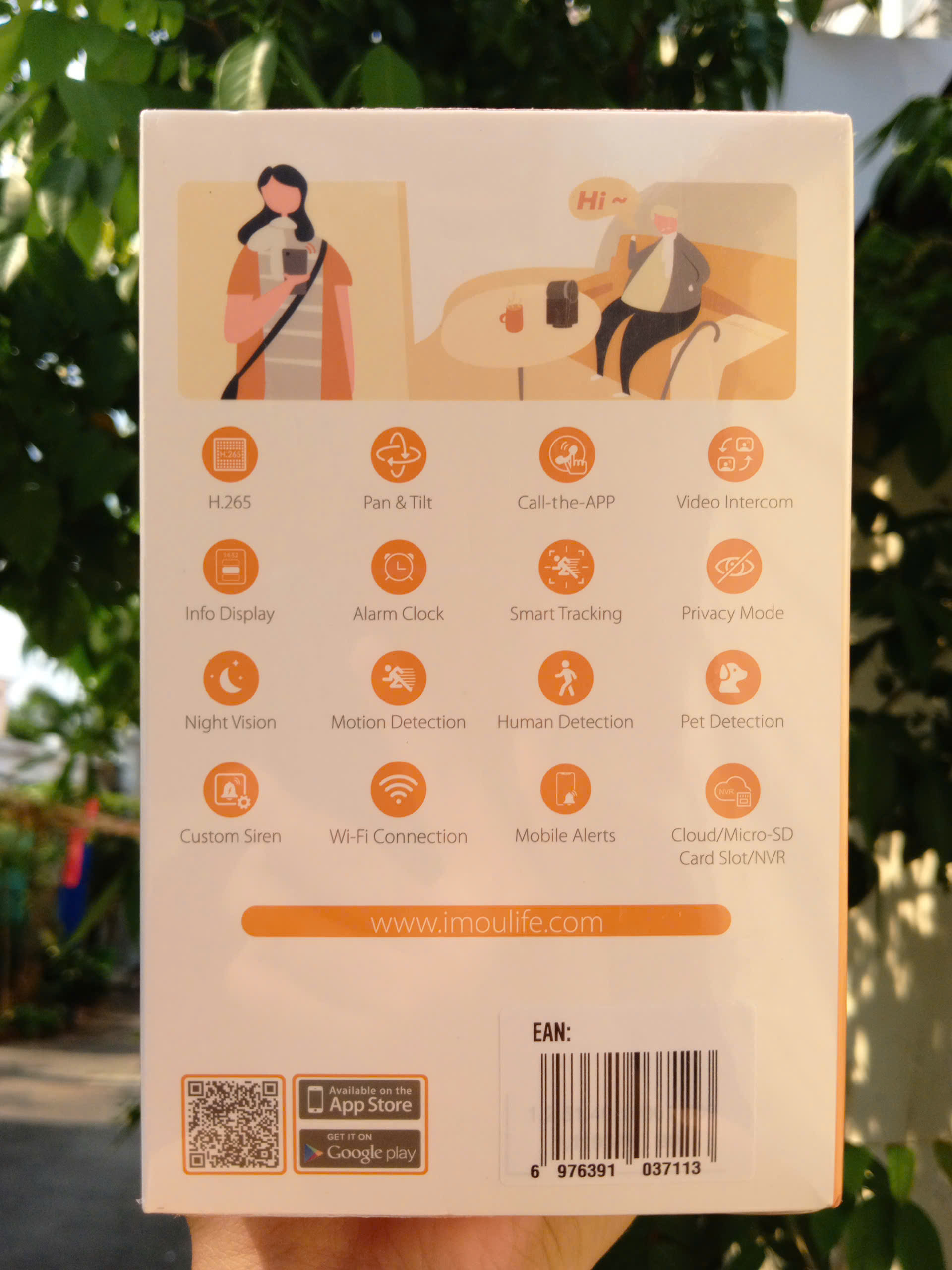 iMOU REX VT PRO 5MP 3K | S2VBP có PIN | Camera Wi-Fi có màn hình gọi điện như smartphone