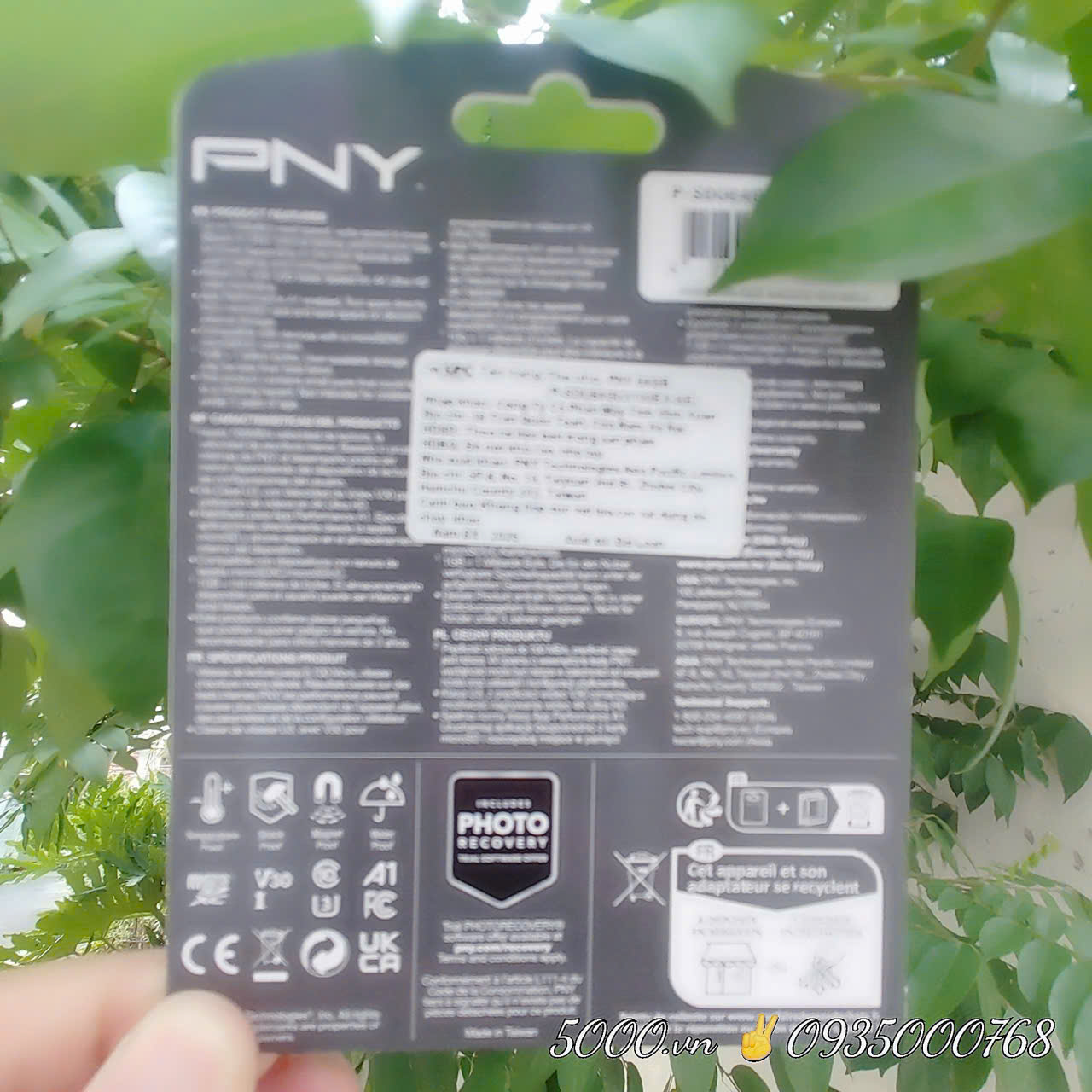 PNY 64GB Xanh lá 100Mbps - Thẻ nhớ chính hãng ✌ Tem SPC | 100 MB/s | Bảo hành 5 năm