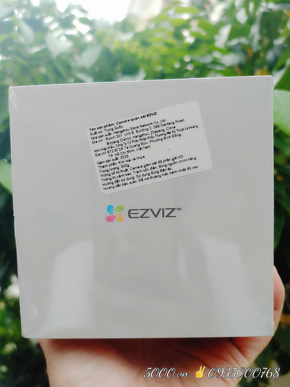 (5.0Ghz) Camera 6MP  EZVIZ E4P 3K+ | Camera Wi-Fi mắt cá, Màn hình toàn cảnh, 5 mắt 5 khung hình 5 góc nhìn