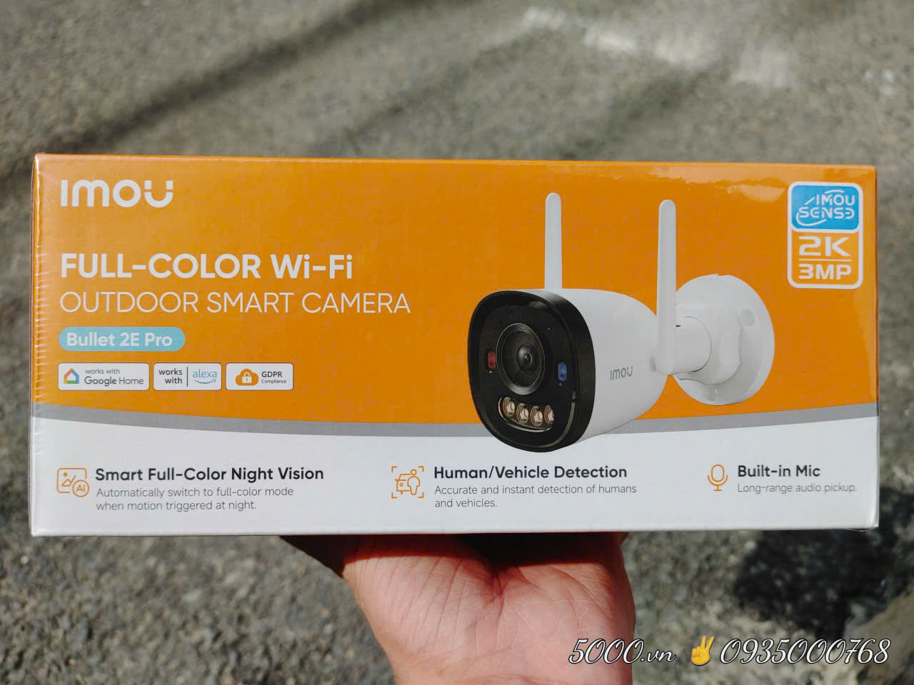 (2) IMOU F32FP PRO 2K | F52FP PRO 3K - Camera Wifi iMOU MỚI, với 4 LED trắng bên dưới, 2 LED xanh đỏ | 2.8MM | GIAO DIỆN hoàn toàn mới | Nổi bật với tính năng AI phân biệt người và xe hơi