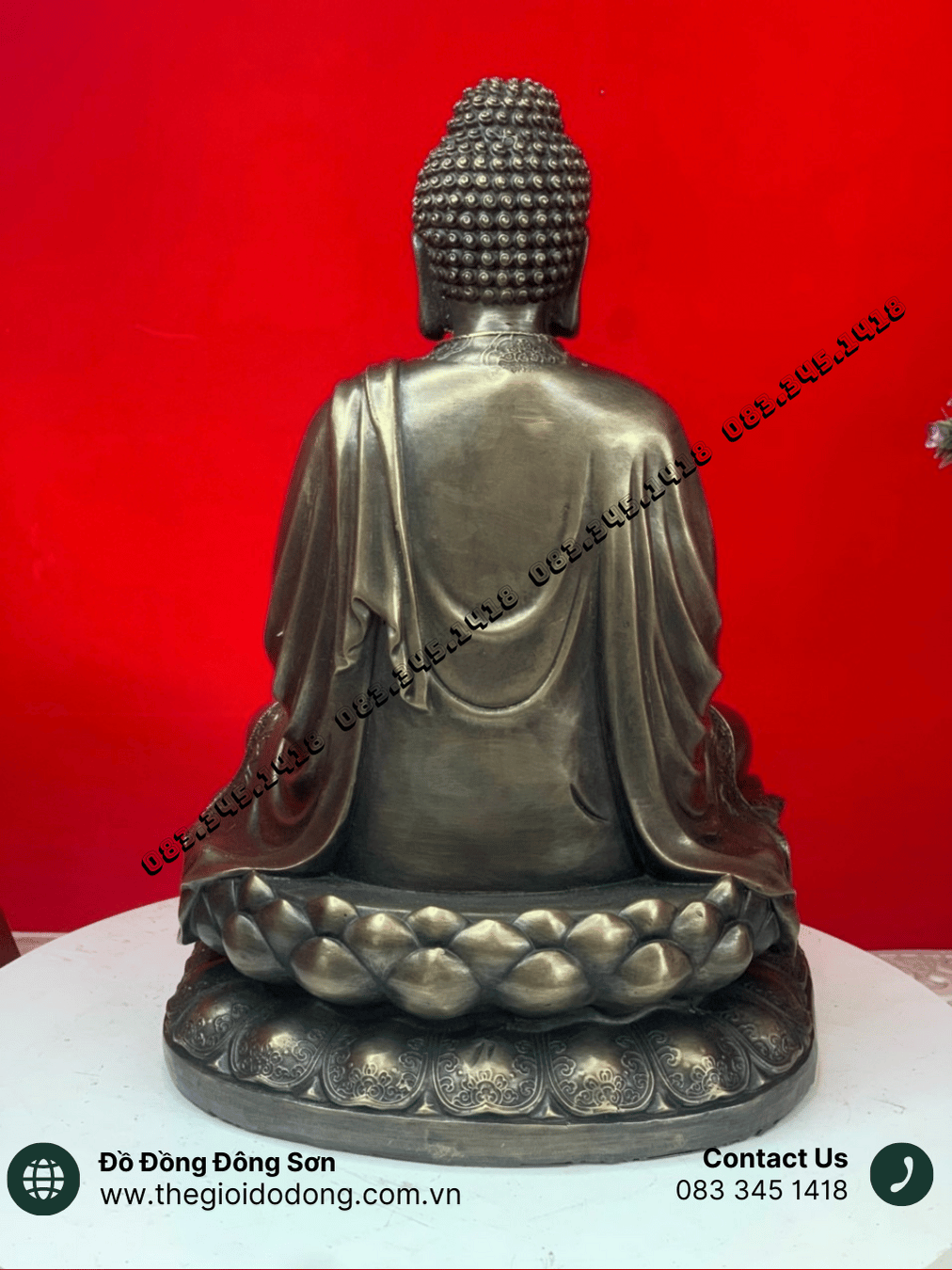 Tượng Phật Thích Ca bằng đồng
