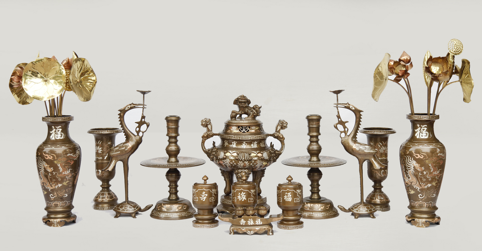 BỘ ĐỈNH THỜ CÁT TÚT