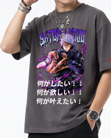 🔥🔥GOJO SATORU_ Áo thun Oversize_Unisex _Phiên bản giới hạn!🔥