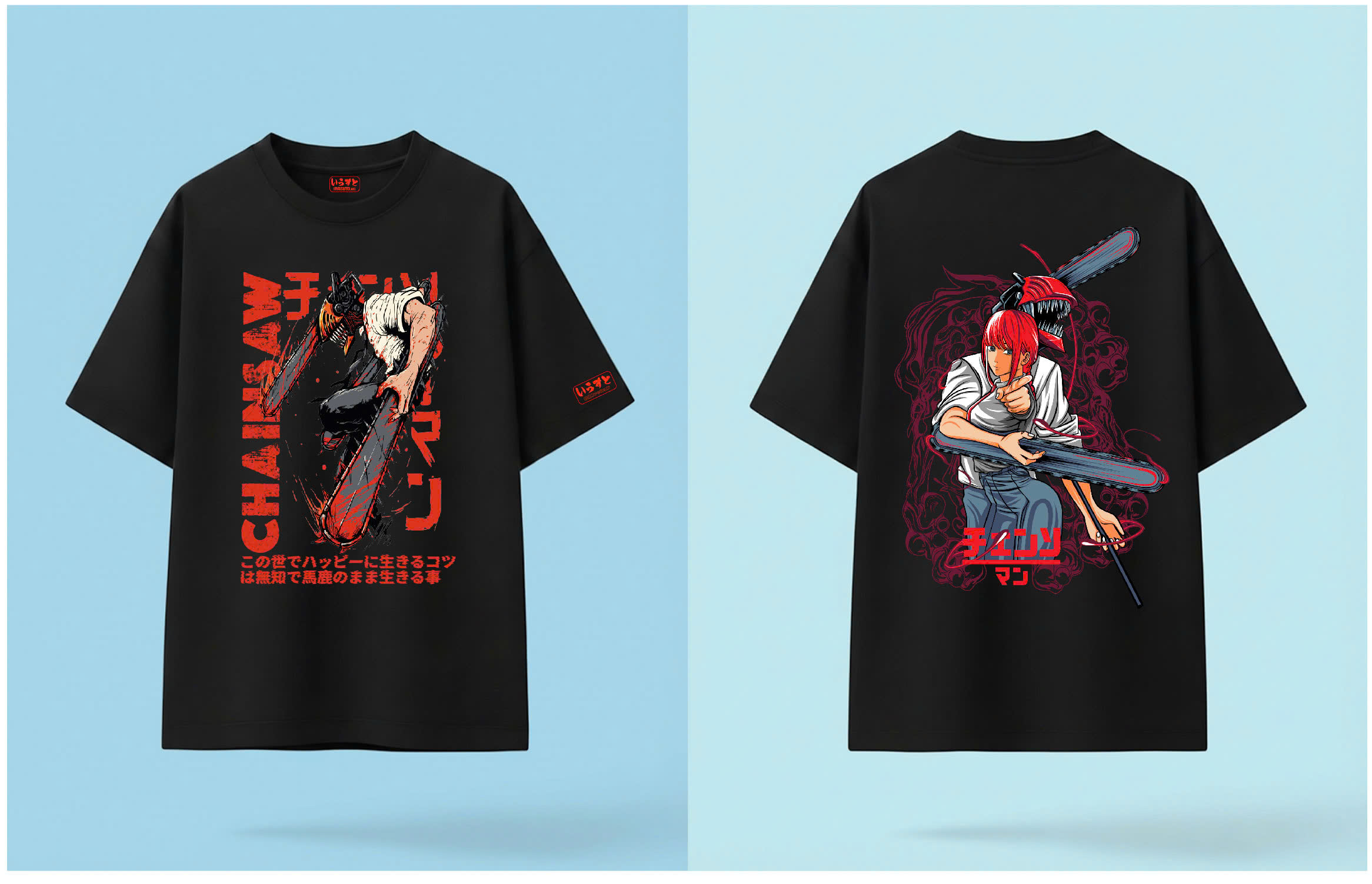 🔥🔥CHAINSAW MAN_Áo thun Oversize _ Unisex _ Phiên bản giới hạn🔥
