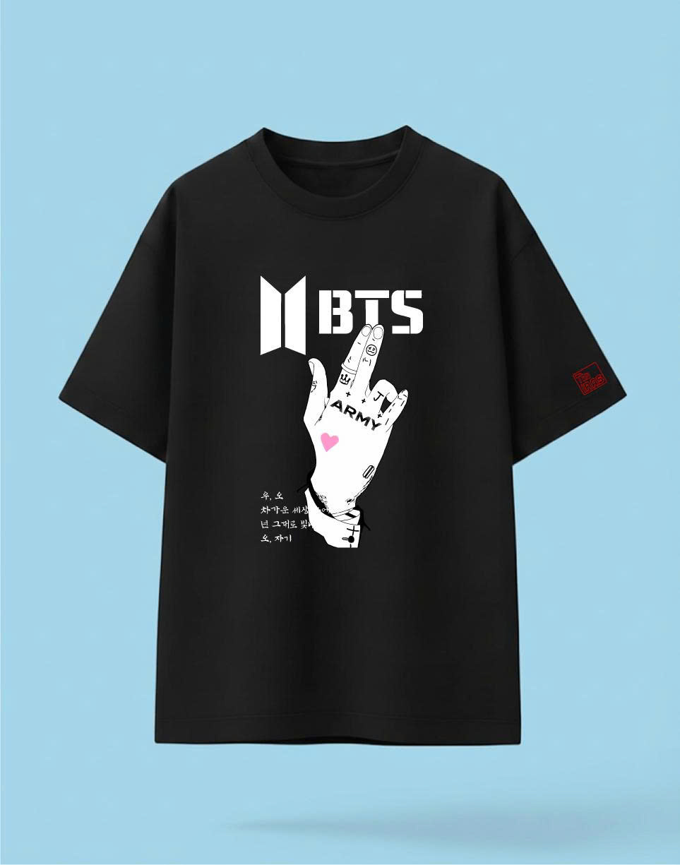 Nhóm nhạc BTS - Áo Oversize Unisex chuẩn phong cách Hàn Quốc