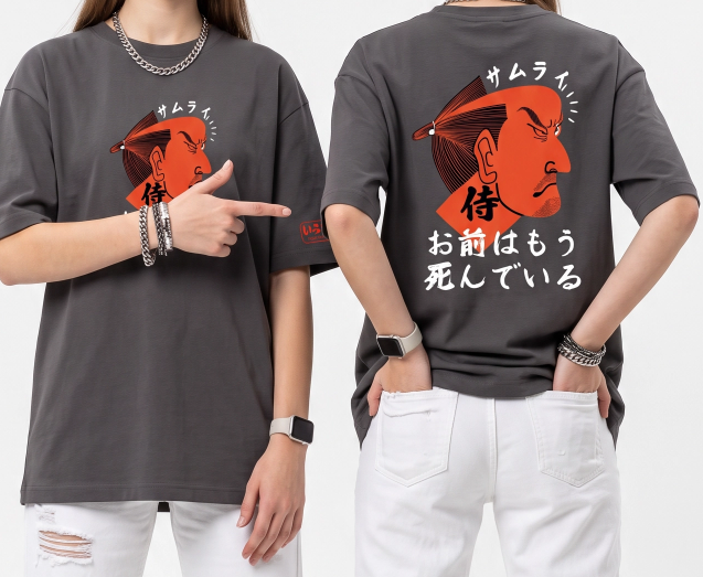 👺 ÁO OVERSIZE_ UNISEX SAMURAI👺 -🔥 CHÁY CÙNG KHÍ CHẤT NHẬT🔥
