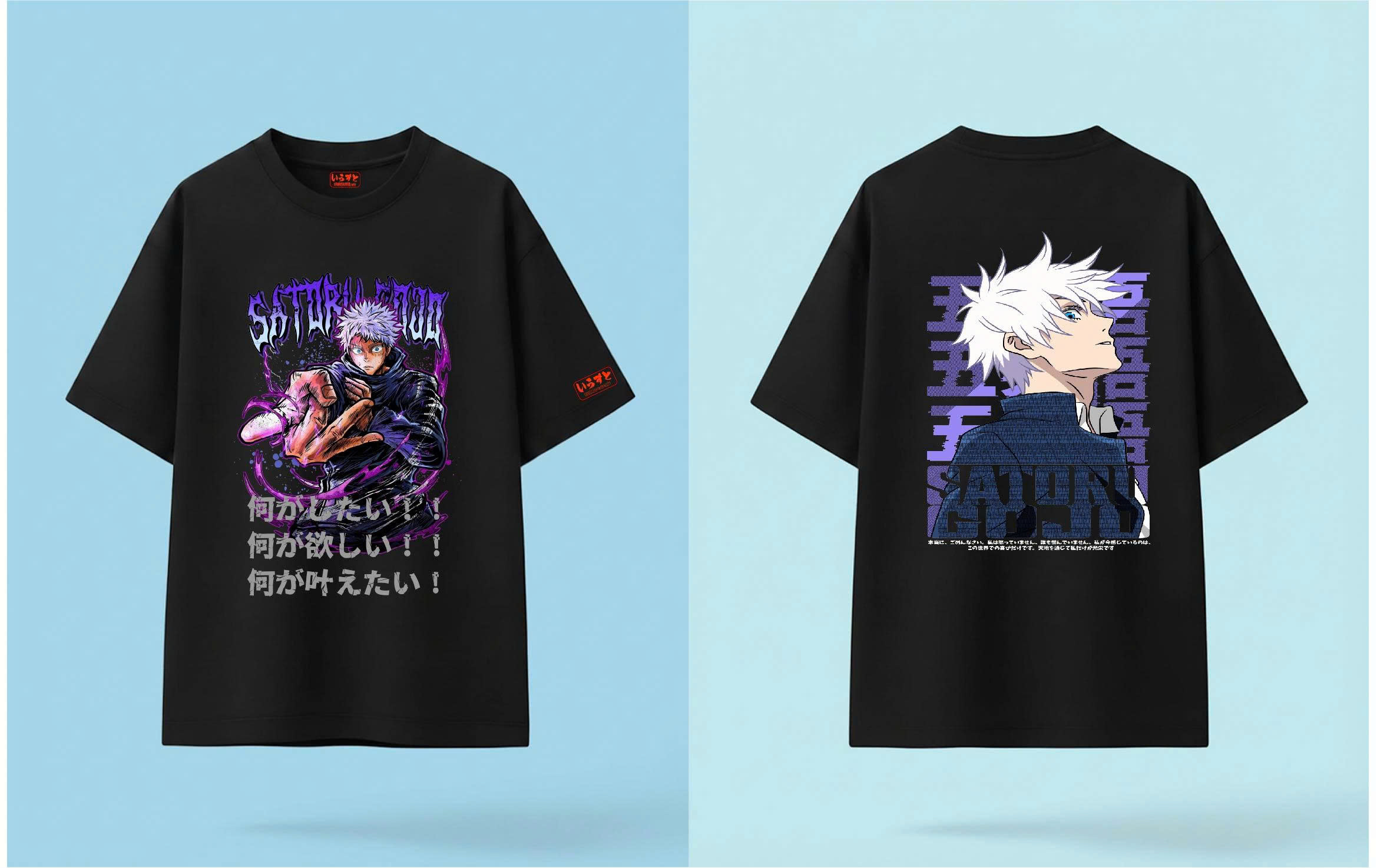 🔥🔥GOJO SATORU_ Áo thun Oversize_Unisex _Phiên bản giới hạn!🔥