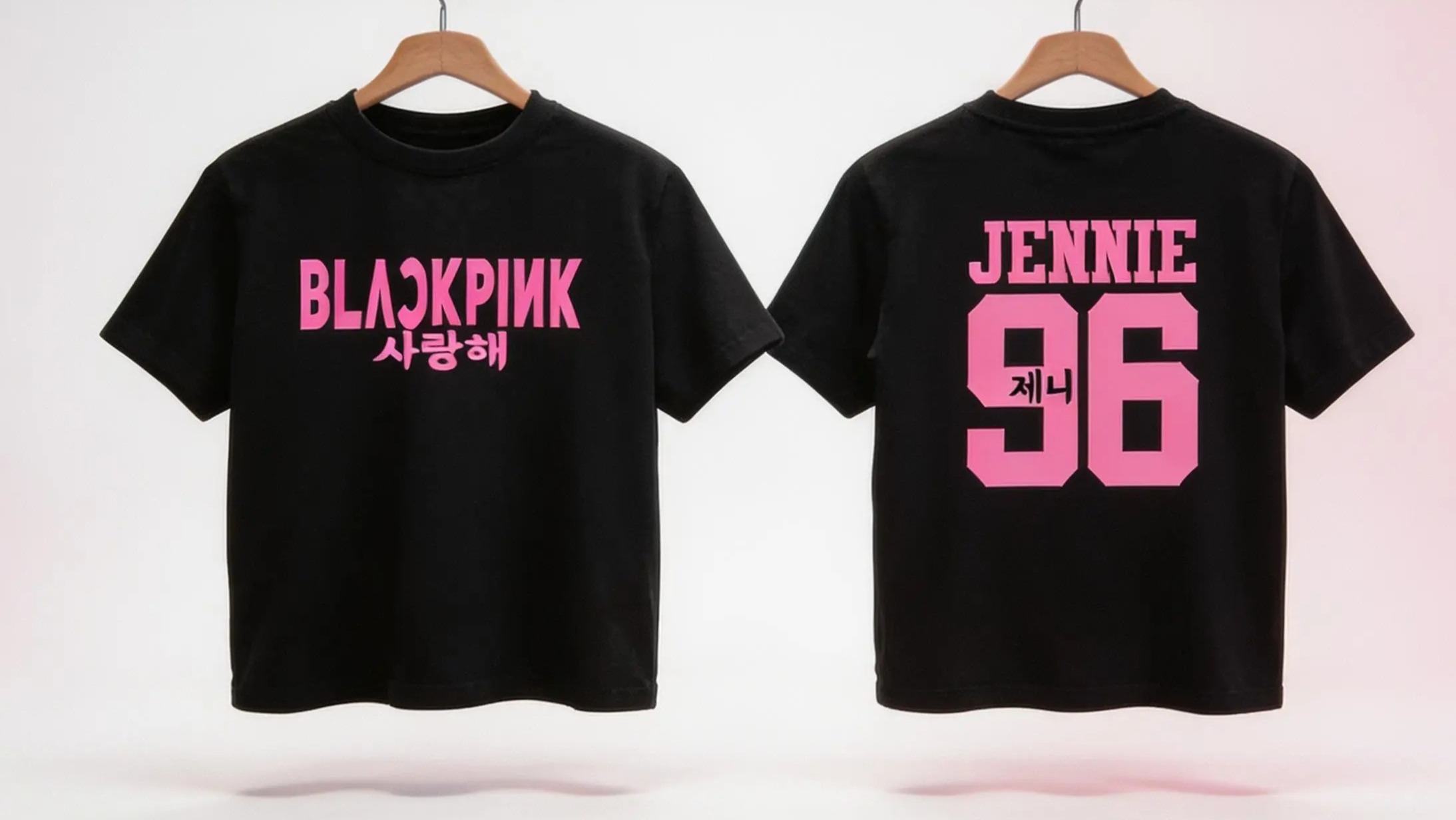 BLACKPINK- Áo thun nữ tay ngắn cotton chuẩn Hàn Quốc