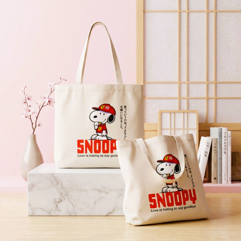 🔥💕TÚI TOTE_ SNOOPY🐶💕