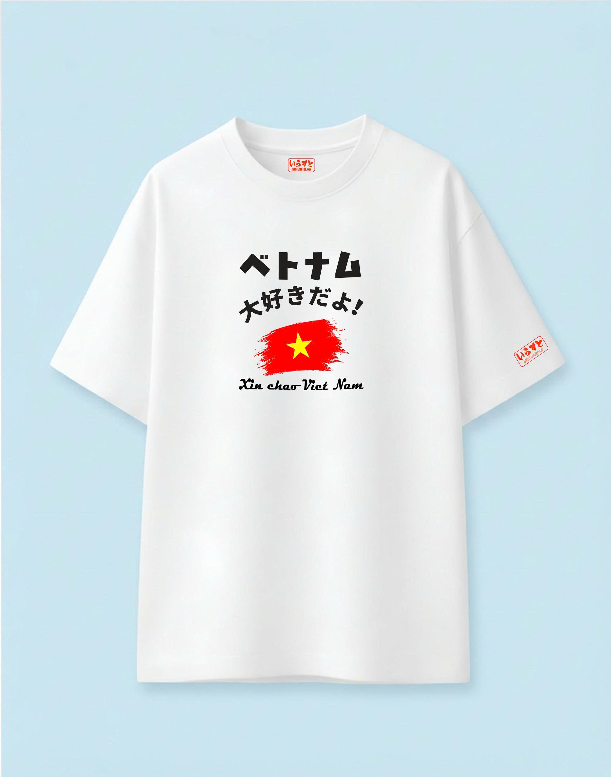 ÁO OVERSIZE _ UNISEX HELLO VIỆT NAM