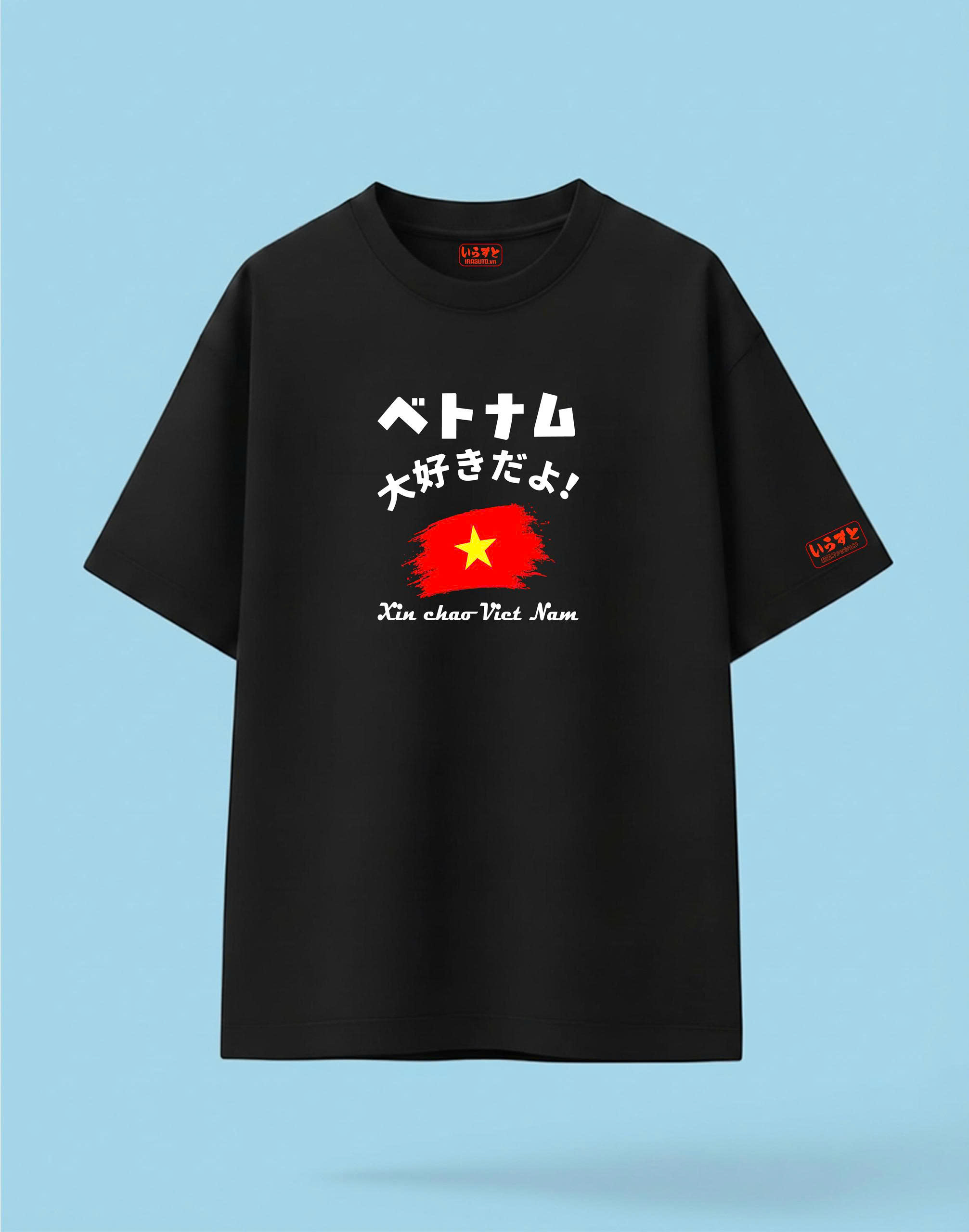 ÁO OVERSIZE _ UNISEX HELLO VIỆT NAM