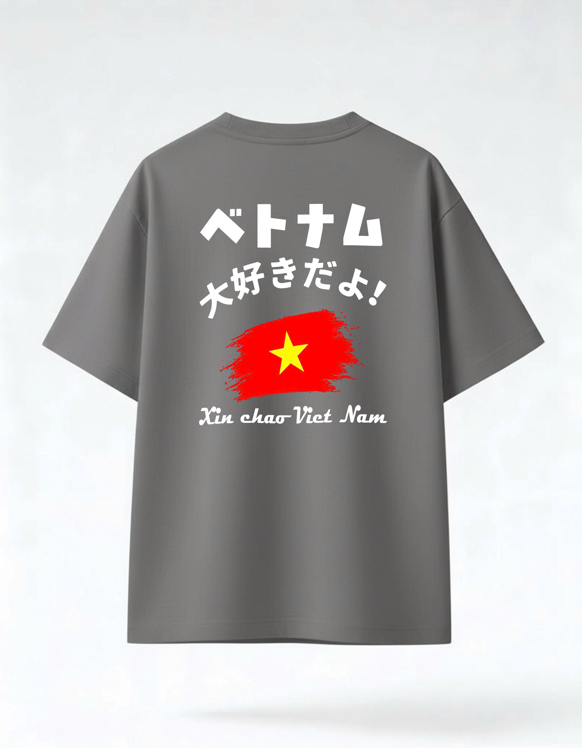 ÁO OVERSIZE _ UNISEX HELLO VIỆT NAM
