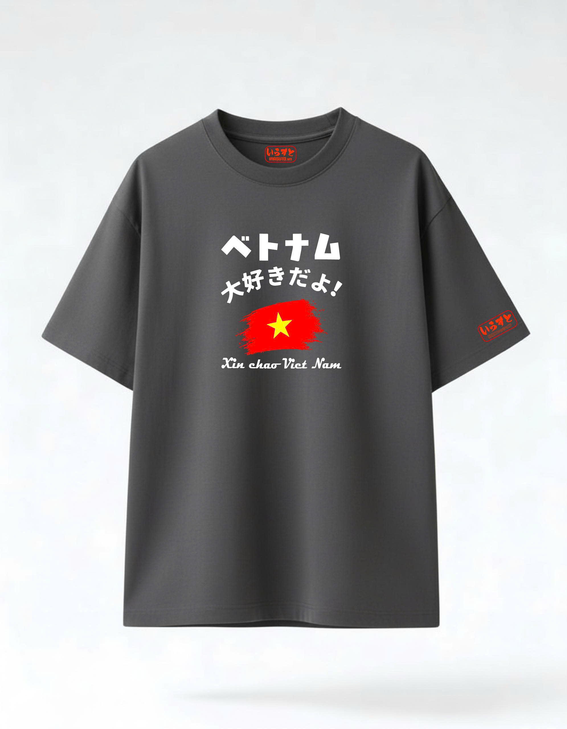 ÁO OVERSIZE _ UNISEX HELLO VIỆT NAM