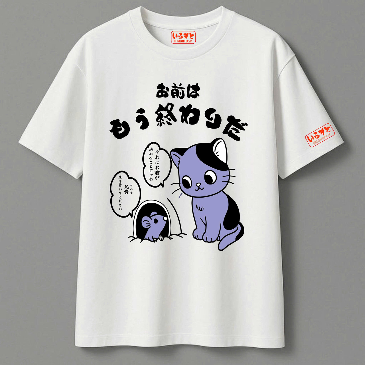 Áo thun nam Basic - Nezumi