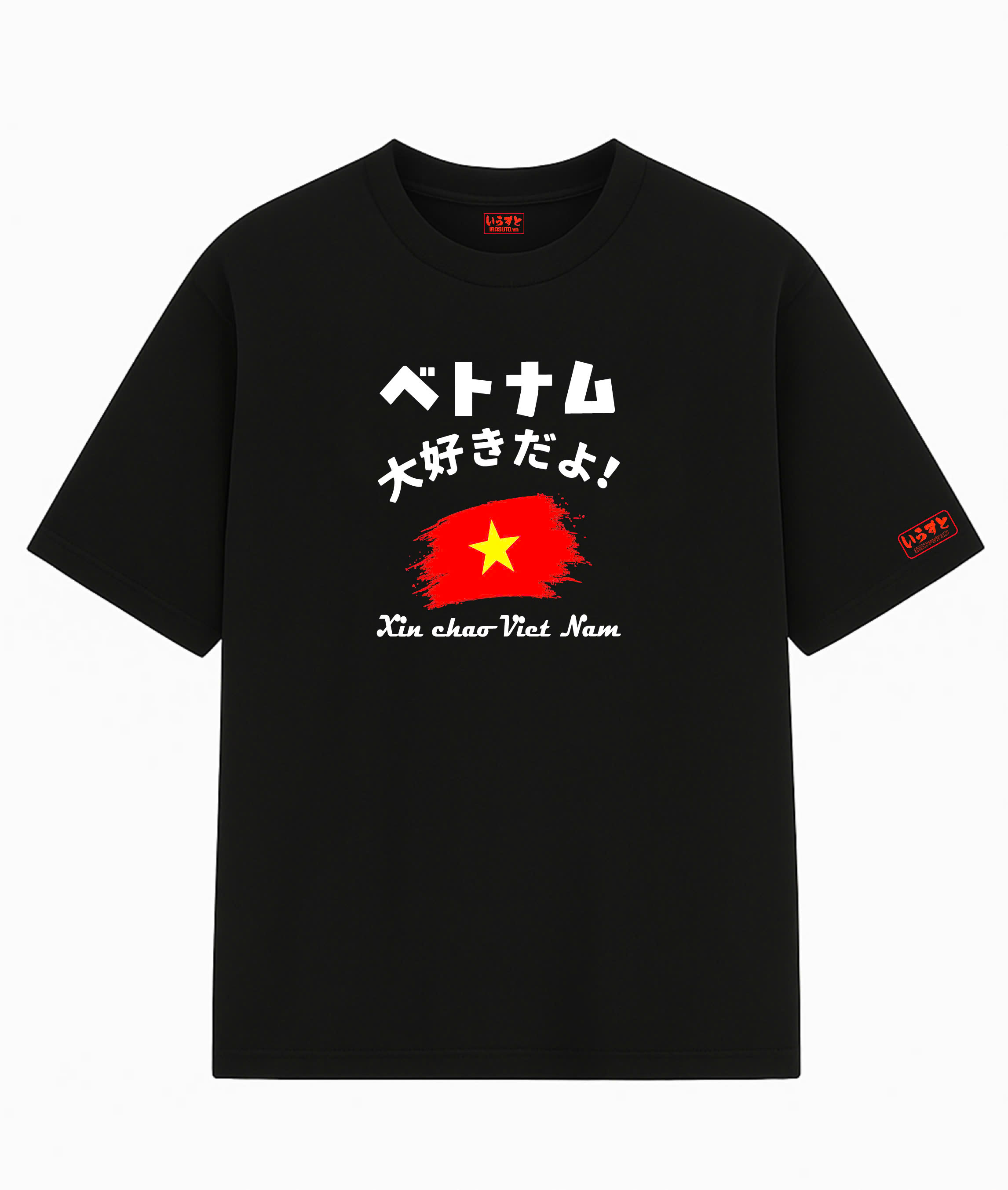 Áo thun nam Basic Xin chào Việt Nam