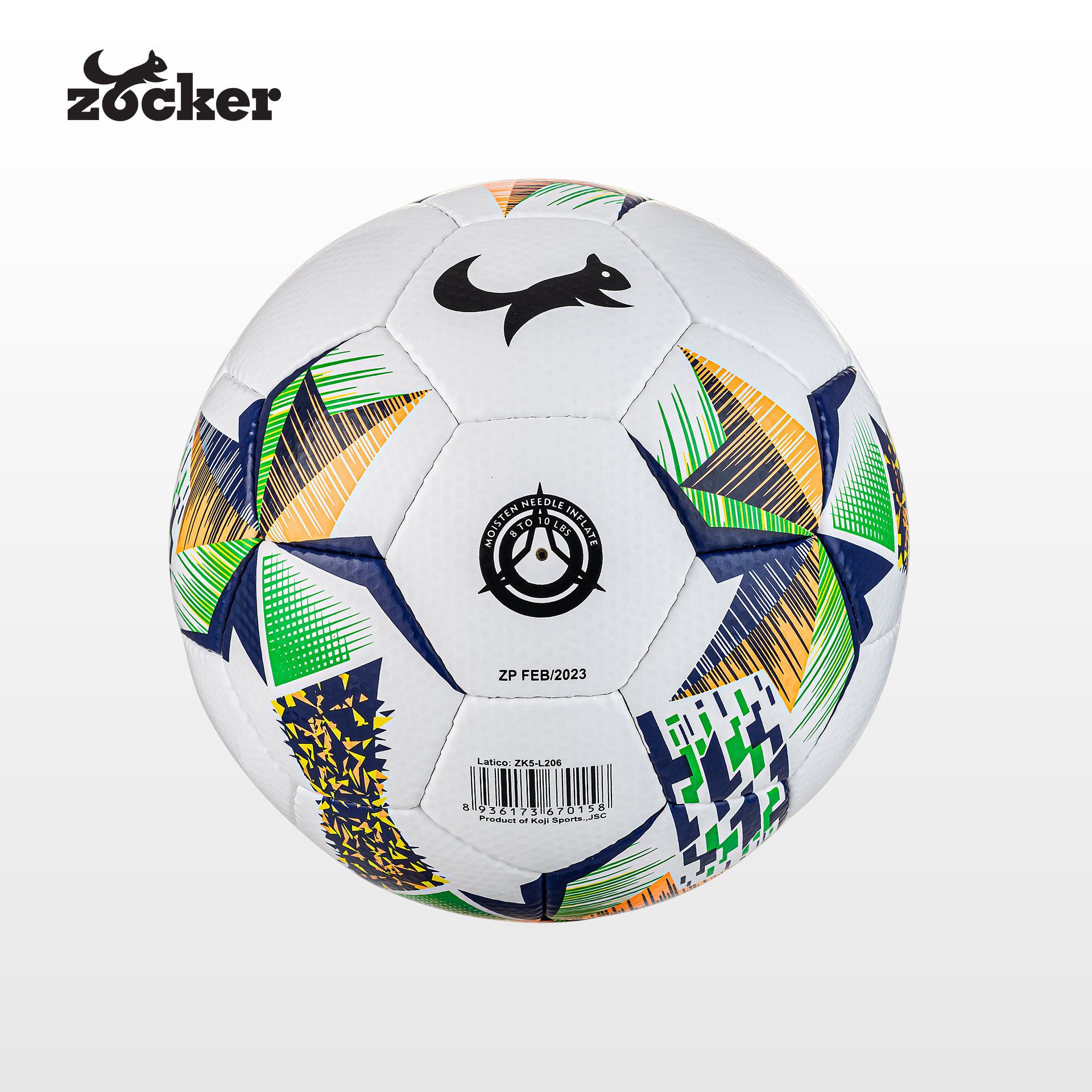 Quả bóng đá tiêu chuẩn thi đấu Latico size 5 da Microfiber ZK5-206