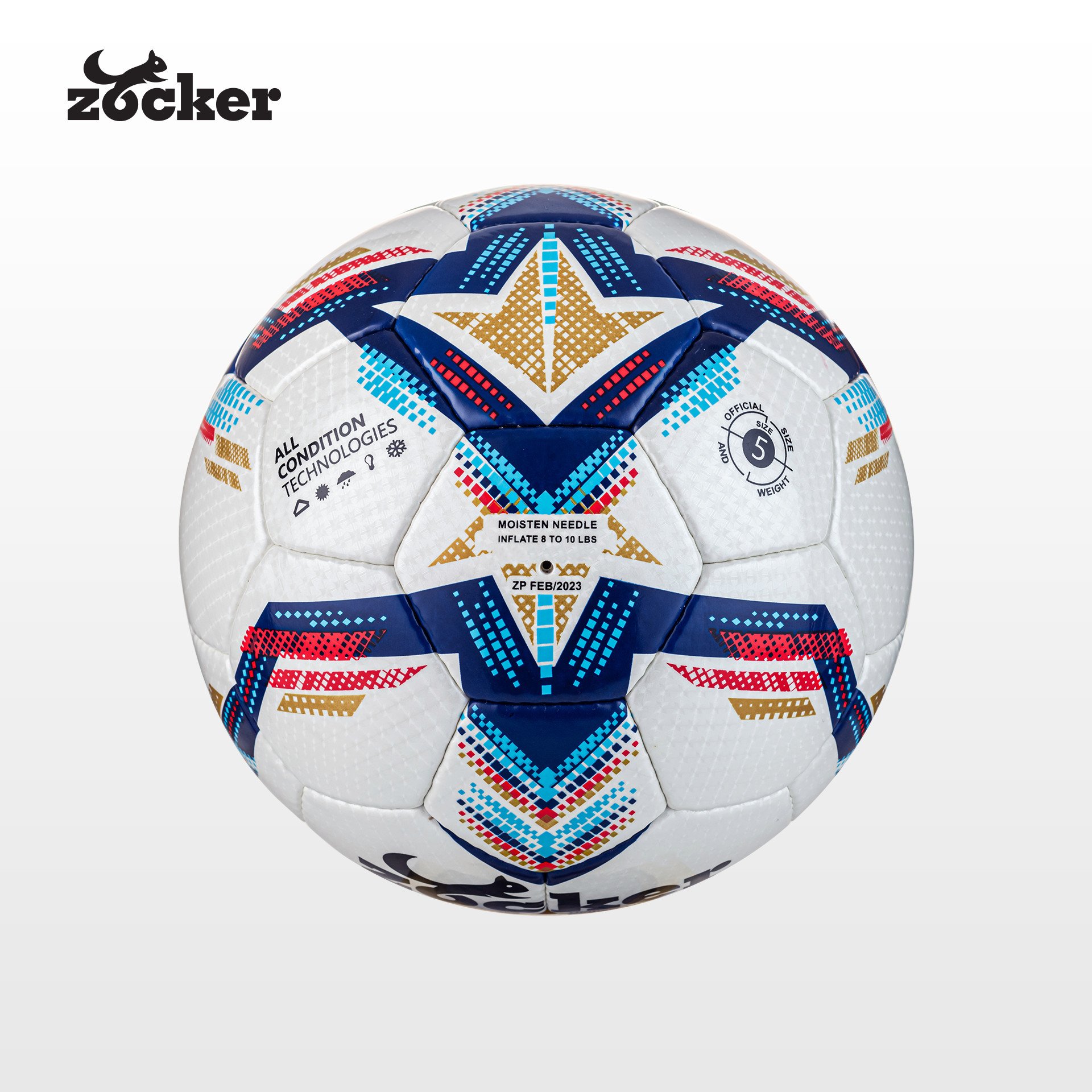 Quả bóng đá size 5 Zocker Empire ZK5-EN205