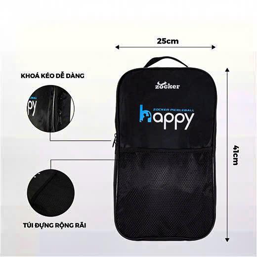 Túi đựng vợt Pickleball Zocker - phụ kiện mang đựng vợt Pickleball