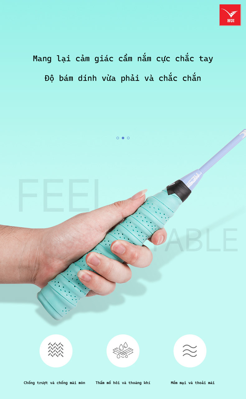 Quấn cán Gân Pickleball, cầu lông, tenis