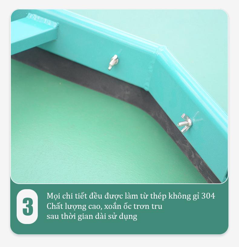 Gạt nước cao cấp mặt sân Pickleball, mặt sàn xưởng