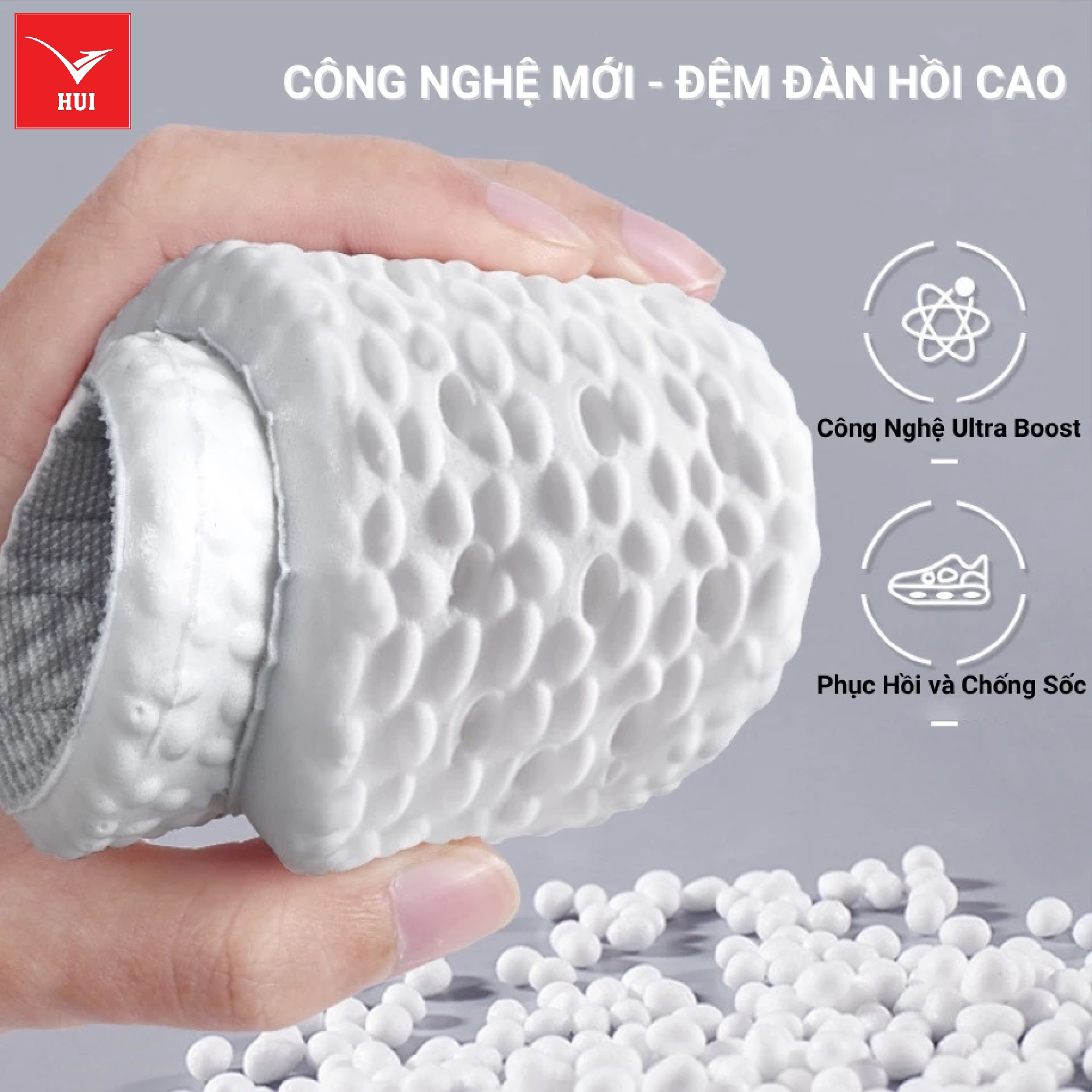 Lót giày thể thao đế cao su non