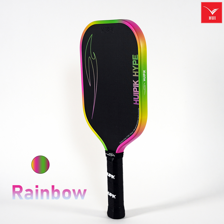 Vợt Pickleball Huipik Hype - Carbon T700 siêu nhám - 16mm Cao cấp