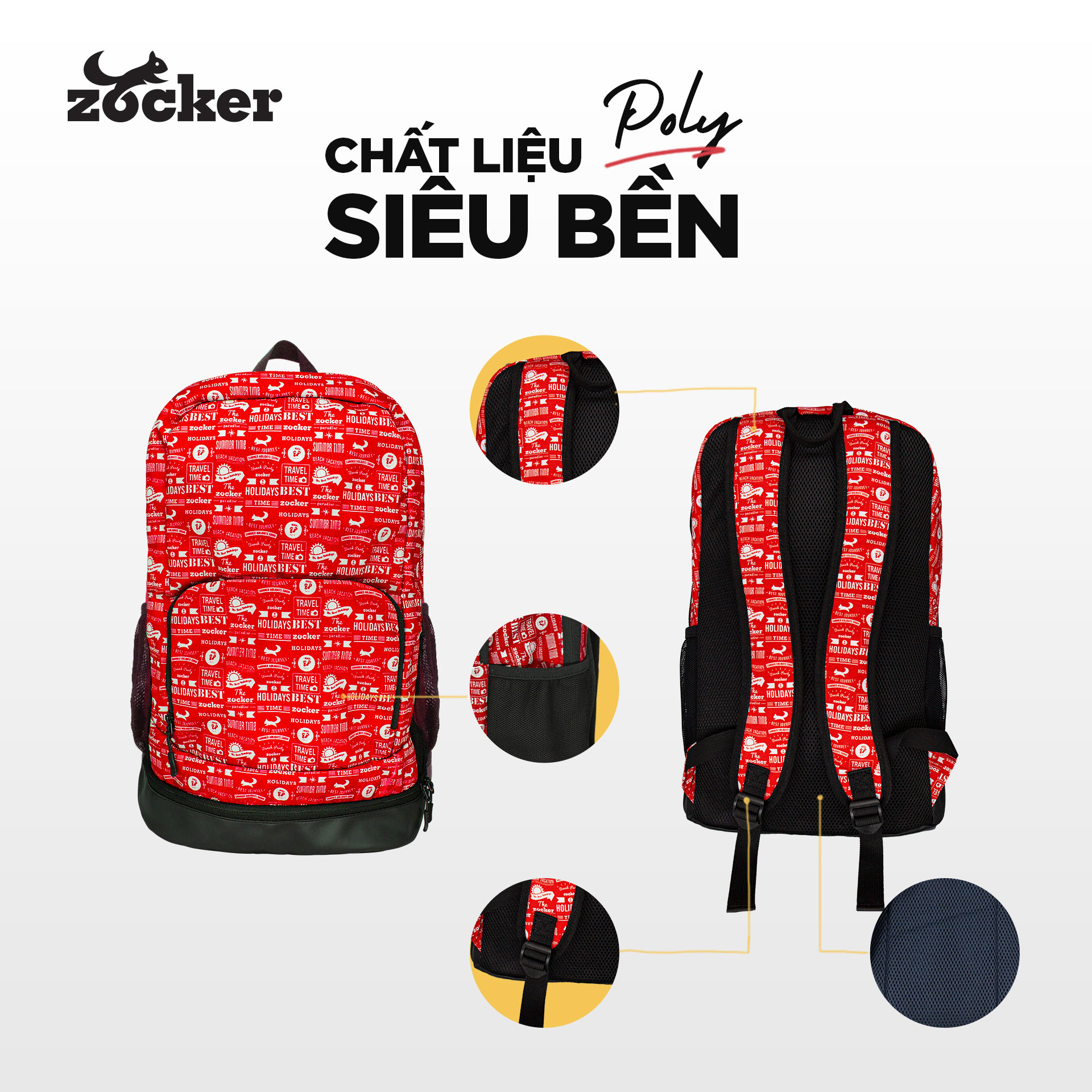 Balo thể thao Zocker Winner Energy mùa hè sôi động