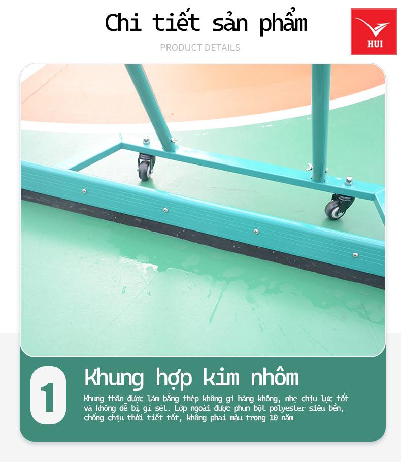Gạt nước cao cấp mặt sân Pickleball, mặt sàn xưởng