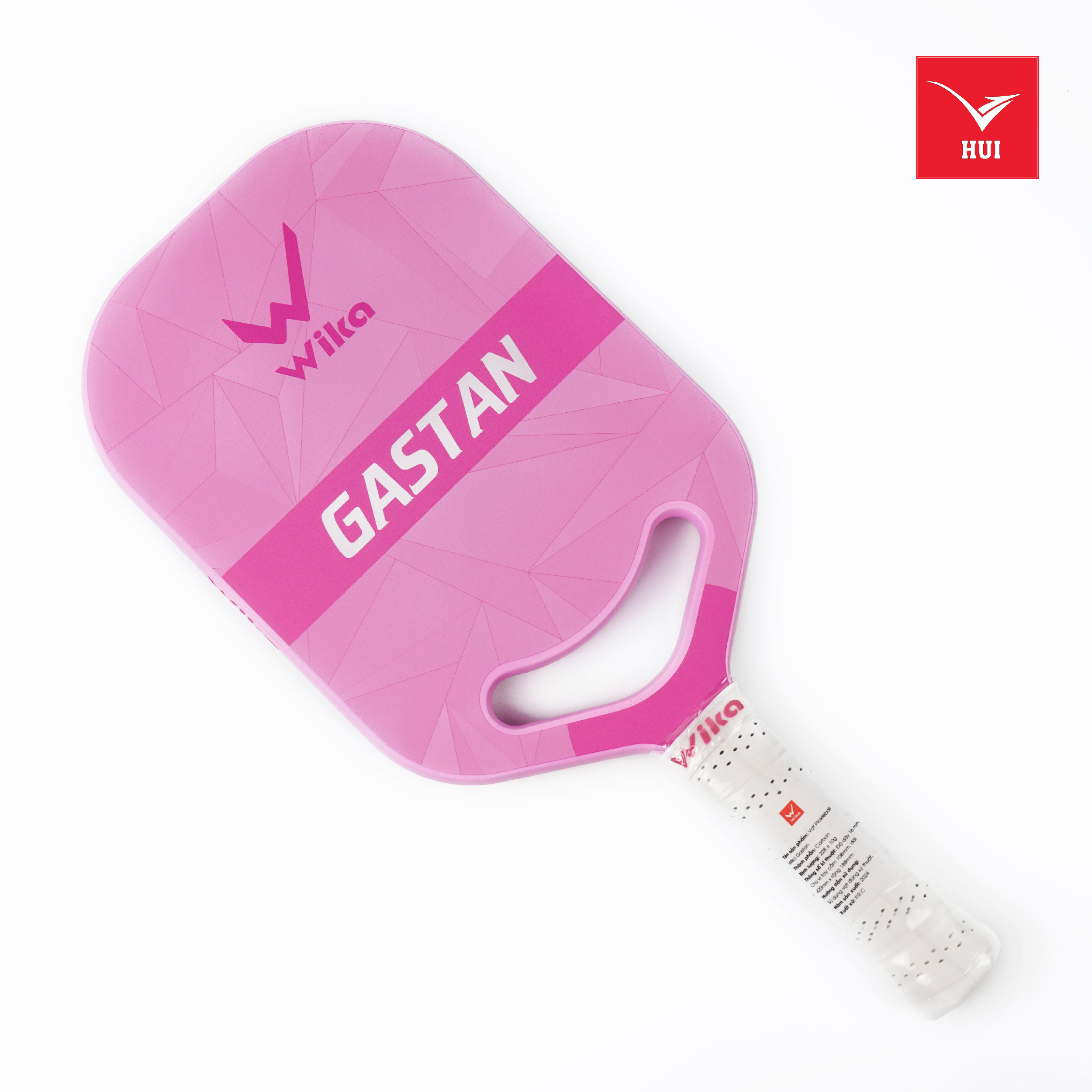 Vợt Pickleball Wika Gastan - Carbon T1000 - chiều dày 16mm