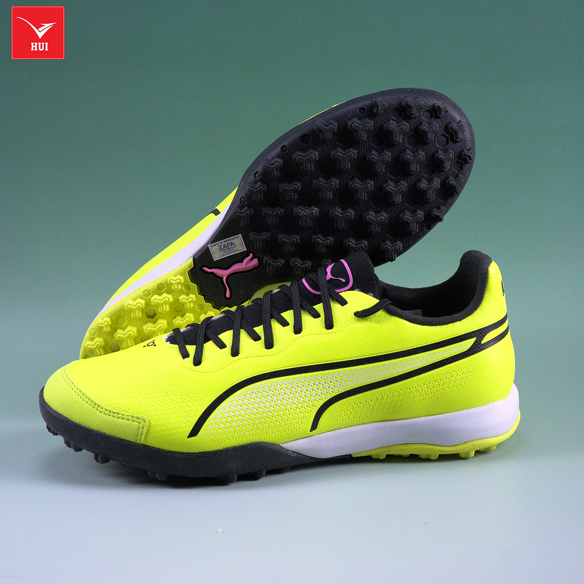 Giày bóng đá PUMA KING PRO TT - 107255-03 - VÀNG/ĐEN