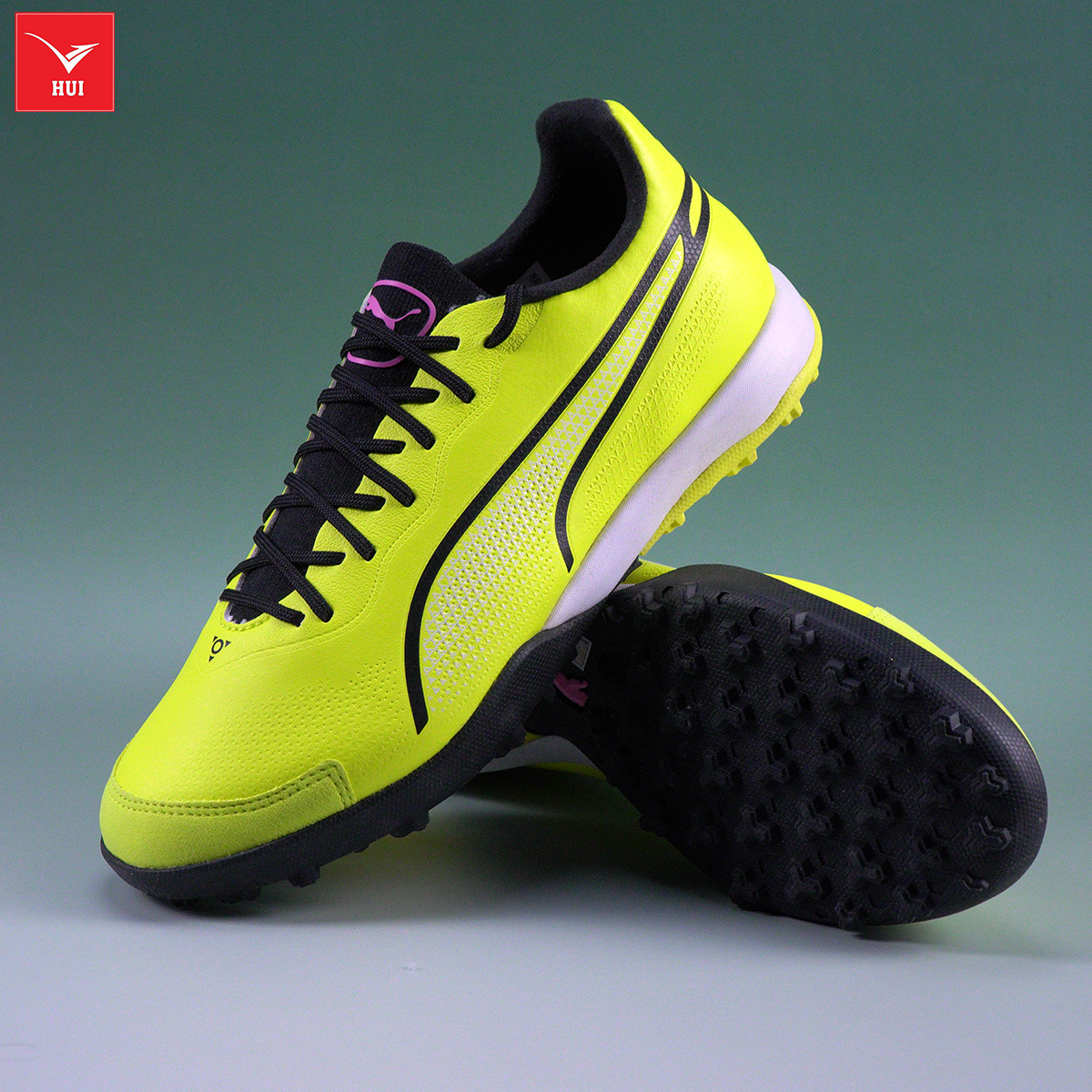 Giày bóng đá PUMA KING PRO TT - 107255-03 - VÀNG/ĐEN